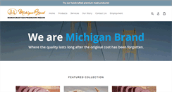 Desktop Screenshot of michiganbrand.net